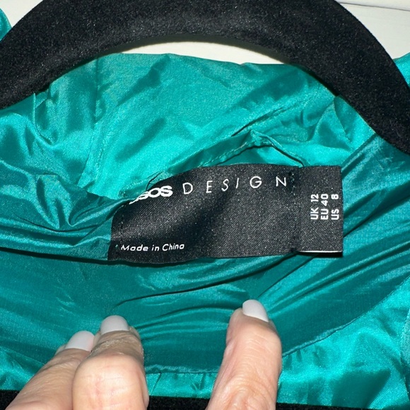 NWT ASOS Design Puffer Coat - Picture 3 of 4